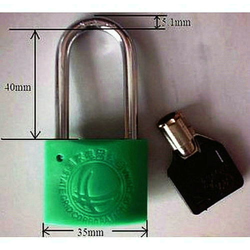 电力表箱锁 一把钥匙开多把锁 塑钢通开挂锁